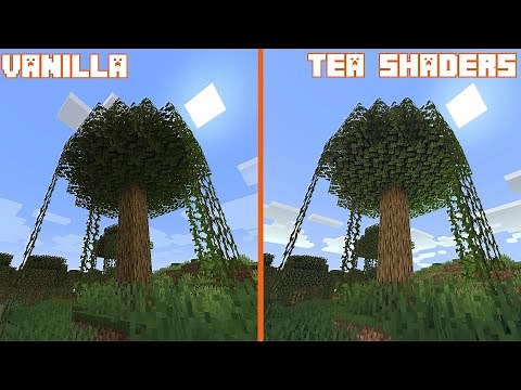 Vanilla vs Tea Shaders | Shader Comparison