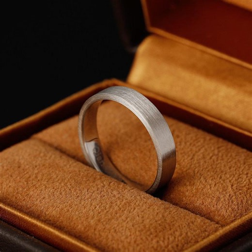 18K Gold Thin Band Ring Confucius Quote Gentleman Virtue Eastern Philosophy - Etsy