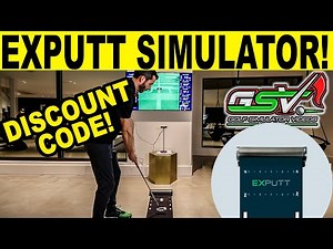EXPUTT PUTTING SIMULATOR - How to Setup & Quick Review + COUPON CODE!