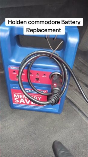 Holden commodore Battery replacement