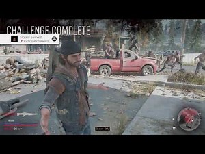 Days Gone - How to Unlock a DLC ultra rare Trophy (Participation Award) #daysgone