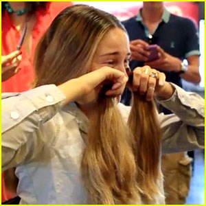 Shailene Woodley Cries While Getting Her Hair Cut – Watch Now!