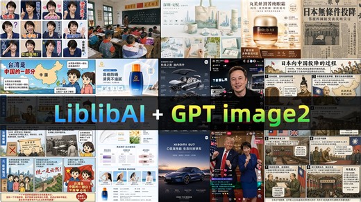 LiblibAI GPT image2深度测评及使用教程