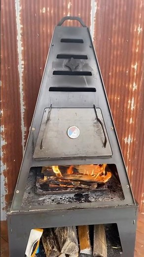 The Pyro Tower is the ultimate outdoor center piece! Cook, bake, smoke, or relax today!