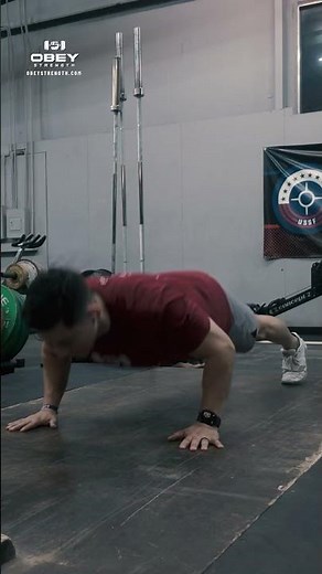 Plyometric Push Up | Dr. Dave Strength x Obey Strength