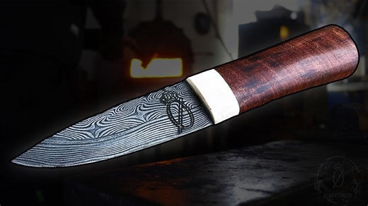 The challenge of making a hunting knife