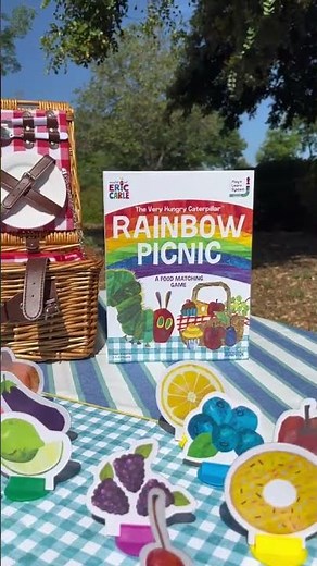 University Games The Very Hungry Caterpillar Rainbow Picnic Game