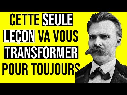 10 Leçons de Vie de Friedrich Nietzsche (Existentialisme)