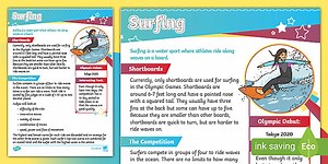 Surfing Fact Sheet