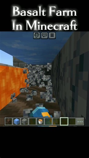 Unlimited Basalt Farm In Minecraft | #shorts #minecraft #shortsfeed