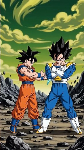 “Vegeta vs Goku 🔥 The Ultimate Saiyan Rivalry!”