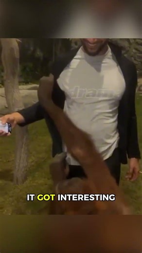 Monkey takes man's jacket and does THIS! 💛🤯 #cuteanimals #entertaininganimals #pets
