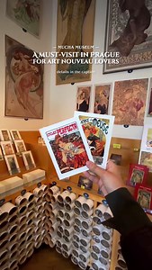 Discover the beauty of art nouveau at the Mucha Museum