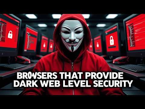 Top 10 FREE Browsers for Dark Web Level Security! #dark #web
