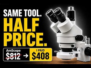 AmScope SM-4TZ-144A vs Generic Trinocular Microscope – Same Machine For Half The Price?