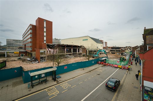 Andy Crouch | Anglia Square, 18/2/26 #angliasquare #norwich #citycouncil #aviva #dsm #norfolk #demolition #development #documentary #photography... | Instagram