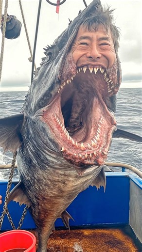 Cursed Fisherman Transforms into Fish Humanoid Creature