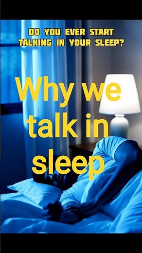 Why Do People Talk In Their Sleep? 😳 Real Science Explained