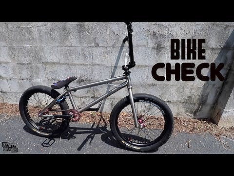 UNBELIEVABLE Titanium BMX Bike Check!