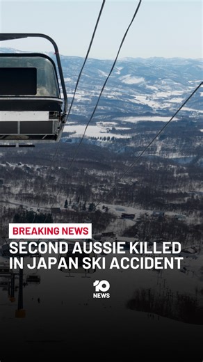 10 News | A second Australian has died while skiing in Japan. Japanese media are reporting a man in his 20s was skiing off course between two... | Instagram