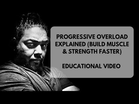 Progressive Overload Explained (Build Muscle & Strength Faster) | Educational Video