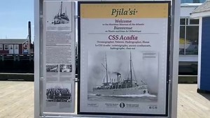 17 reactions | The #Halifax waterfront is always open for a refreshing boardwalk stroll! Take a walk onto the jetty near the NS Visitor Information Centre to see our new installation on #CSSAcadia Learn about our museum ship's glorious past and exciting future! #visitnovascotia #developnovascotia #downtownhalifax #museumsfromhome #maritimehistorymuseum | Maritime Museum of the Atlantic | Facebook