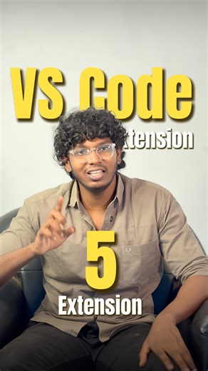 Akash Moorthi on Instagram: "Still coding without these? 😳 🔥 5 VS Code Extensions You NEED in 2026 Once you try them, there’s no going back 👨‍💻⚡"