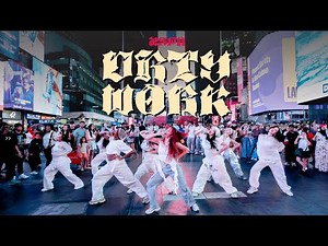 [KPOP IN PUBLIC NYC TIMES SQUARE] aespa 에스파 'Dirty Work' Dance Cover by OFFBRND