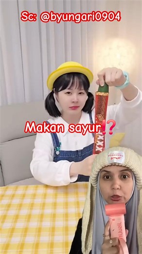 eat vegetables..but..⁉️ byungari0904