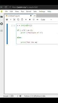 How to find the divisible in python using ( If Else ) #pythong #coding #python #vibecoding