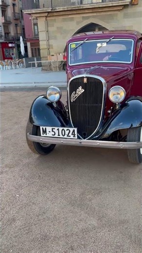 Coche antiguo Fiat Balilla #automobile #fiatbalilla #cochesantiguos