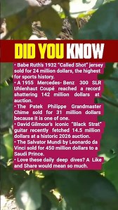 Some of the most expensive items ever sold will shock you.