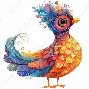 15 Colorful Bird Clipart, Watercolor Flying Bird, Vibrant Wildlife Art Elements, Exotic Bird Graphics, Junk Journal, High-quality Jpgs - Etsy