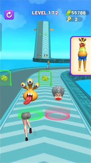 DIY Fashion Queen Game Level-172 Outfit Challenge❤️#trending #shorts #game