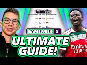 THE ULTIMATE GUIDE FOR FPL GAMEWEEK 8! 📈 | Fantasy Premier League 25/26 Strategy and Tips