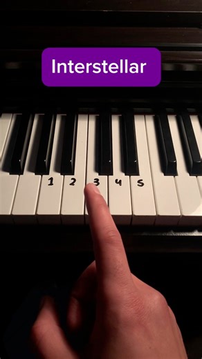 Interstellar in the easiest way possible #piano #stepbystep #Interstellar #pianotutorial | Keys Tutorials