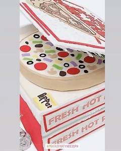 Pizza Piñata (Pull String Type) #pizzapiñata #pizzapinata #pizza...