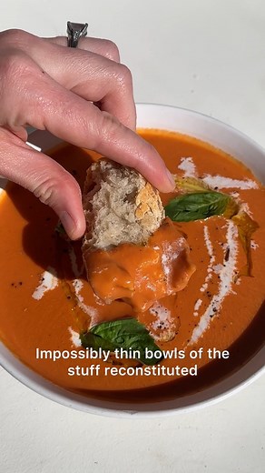 My earliest memories of tomato soup aren’t glamorous: impossibly thin bowls of the stuff, reconstituted from a can, served alongside grilled cheese, and in front of maybe Rugrats or Doug. I liked it but didn’t love it, and so I sort of generally wrote tomato soup off as an adult. But THIS tomato soup recipe is a little life changing. Bold? Possibly. True. Also very possible. It hit the blog this week! So go check it out and let me know what you think! #TomatoSoup #SoupSeason #ComfortFood #Grille