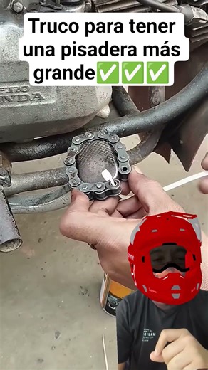 cómo tener una pisadera más grande #motos #motorcycle