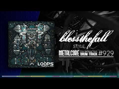 Metalcore Drum Track / blessthefall Style / 150 bpm