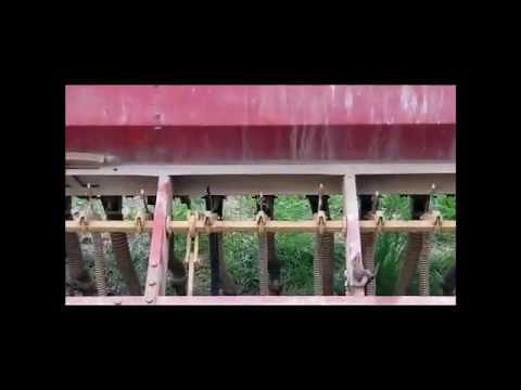 IH 510 grain drill demo