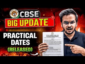 CBSE Class 12 Practical Dates Out 🔥🔥 | CBSE Big Updates Practical Dates Announced 🔥