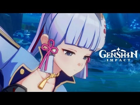 AYAKA DANCE SCENE ( Japanese Dub ) | Genshin Impact