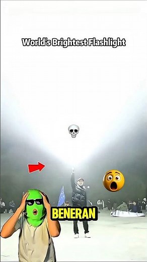 Flashlight experiment can change night to day, is it true😱!?