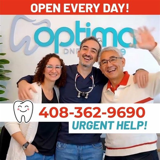 Optima Dental | optimadental.net | 408-362-9690 | San Jose | Weekend Dentist