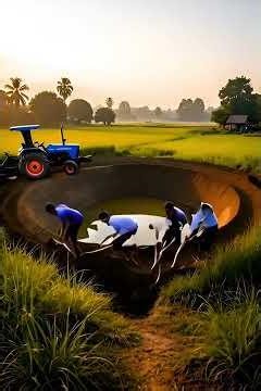 Simple Life, True Happiness | Building a Peaceful Pond House​#SimpleLife#RuralLife #Countryside