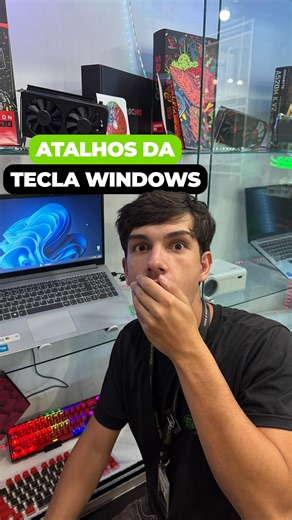 ⌨️ Atalhos da tecla Windows que facilitam o dia a dia. Bloquear a tela rápido, espelhar o PC na TV, usar emojis, acessar o histórico do copiar e até gravar a tela sem instalar nada. Pequenos atalhos que fazem muita diferença na rotina. E pra aproveitar tudo isso do jeito certo, nada como um teclado confortável e eficiente. 👉 Passa na MasterShop e encontra o teclado ideal pro teu dia a dia. #Parobé #TaquaraRS #Igrejinha | MasterShop Games & Eletrônicos