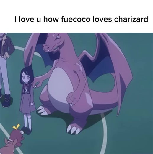Los adorables Pokémon: Fuecoco y Charizard