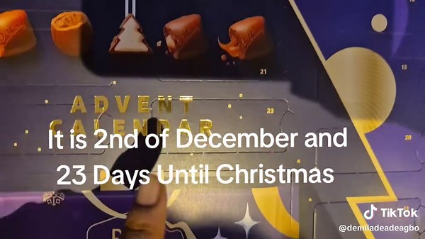 Opening My Cadbury Chocolate Advent Calendar Surprise