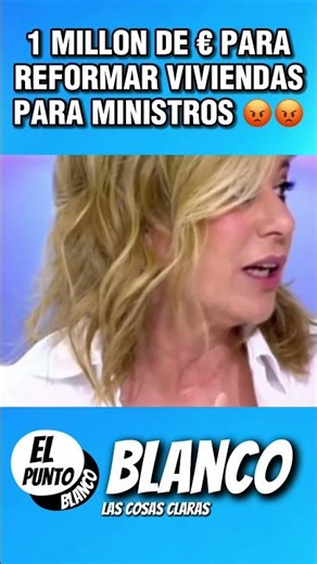 €1 MILLION TO RENOVATE HOMES FOR OSCAR PUENTE AND ANA REDONDO #shorts #vox #abascal #sanchez